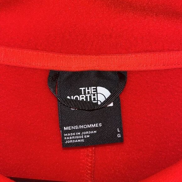 New The North Face Canyonlands Hi Alt Fleece Pullover Sweatshirt Fiery Red L NWT - Picture 10 of 10